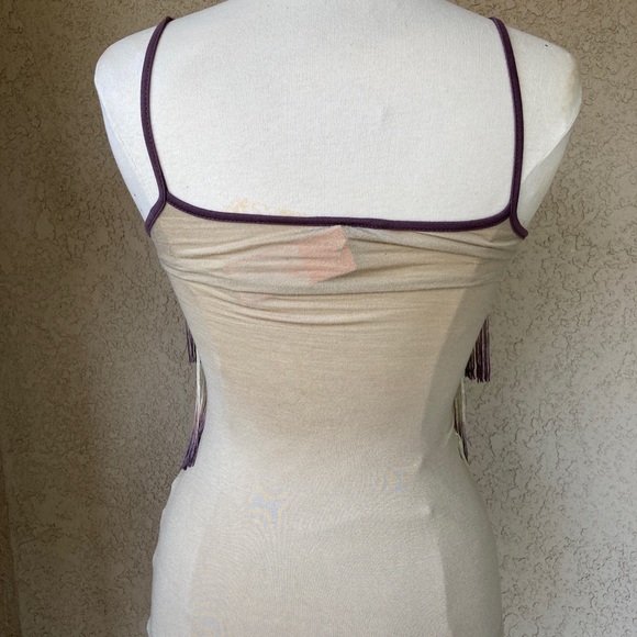 NWT Planet Funk Tassel Trim Top - Picture 2 of 4